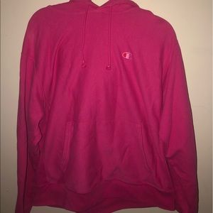 CHAMPION pink hoodie